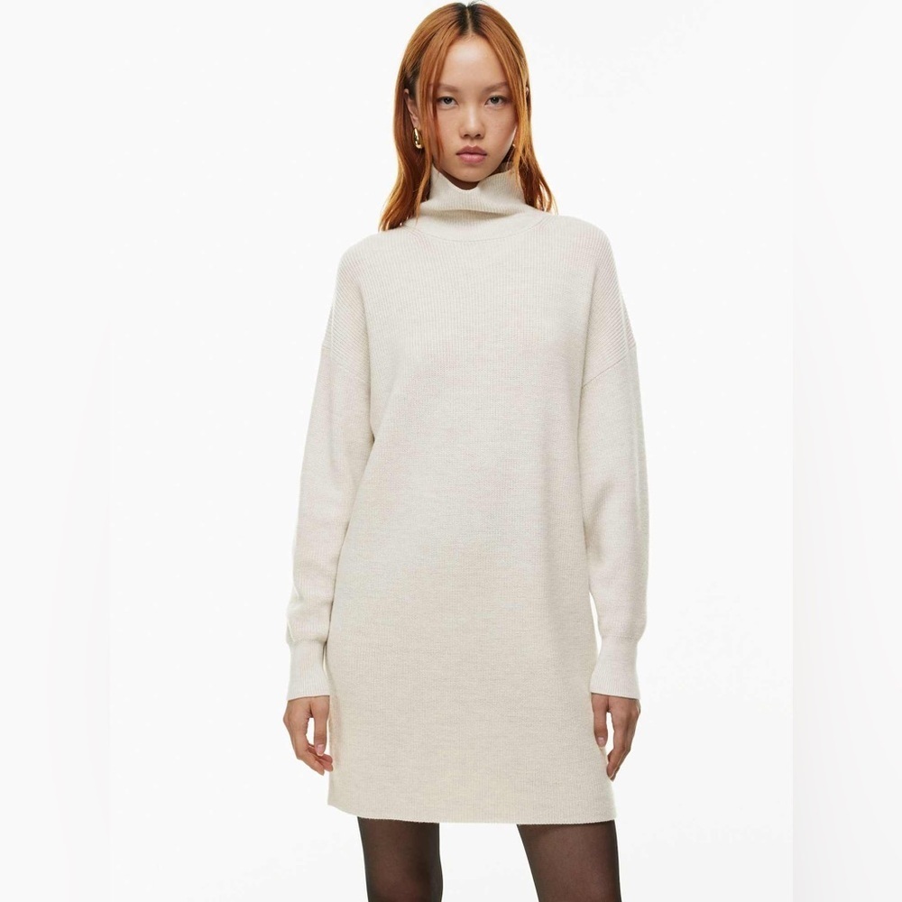 NWT Babaton Aritzia Maclean Merino Wool Dress - Picture 2 of 15